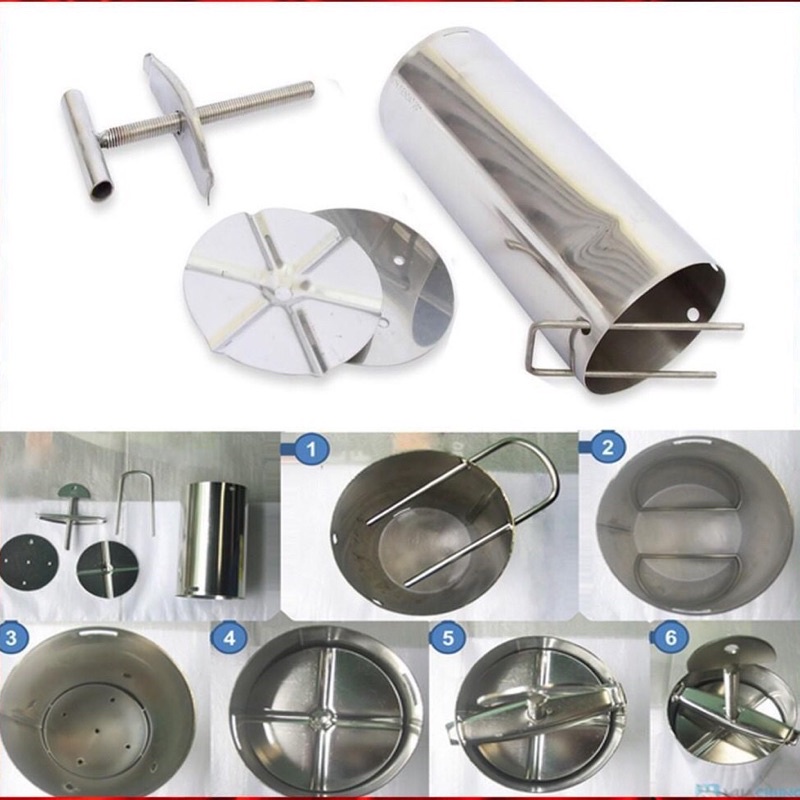 KHUÔN LÀM GIÒ INOX LOẠI 1KG, 2KG Khuôn Ép Giò Xào,Giò Thủ,Chả Lụa Đón Tết Nguyên Đán