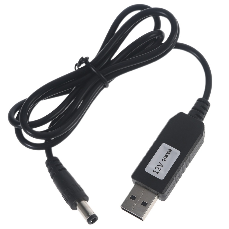 Cáp Chuyển Đổi qc3 0 usb 5 * 2 1mm 9v 12v Cho Máy Lọc Không Khí Xe Hơi