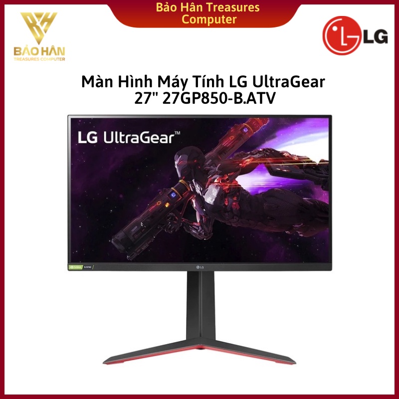 Màn Hình Máy Tính LG UltraGear 27'' Nano IPS 2K 165Hz 1ms Compatible ...