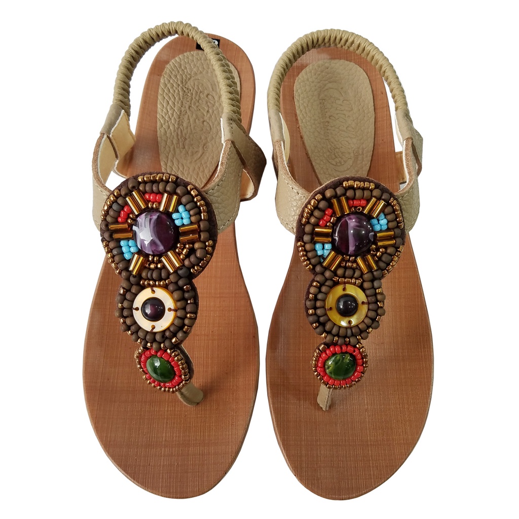 Giày Sandal Nữ BIGGBEN Da Bò Thật HKD648