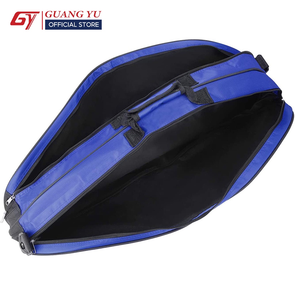 Ảnh Túi Đựng Vợt Cầu Lông Tennis KUNO Loại 3 Ngăn Cao Cấp Chống Nước Siêu Bền 4