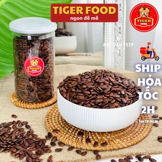 Hạt dưa mộc 400g TIGER FOOD Hạt dưa không phẩm màu giòn béo hạt to - Quà tết 2023