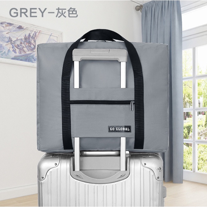 TÚI DU LỊCH CHỐNG THẤM NƯỚC GẤP GỌN CÓ QUAI ĐEO VALI ĐỰNG QUẦN ÁO T04