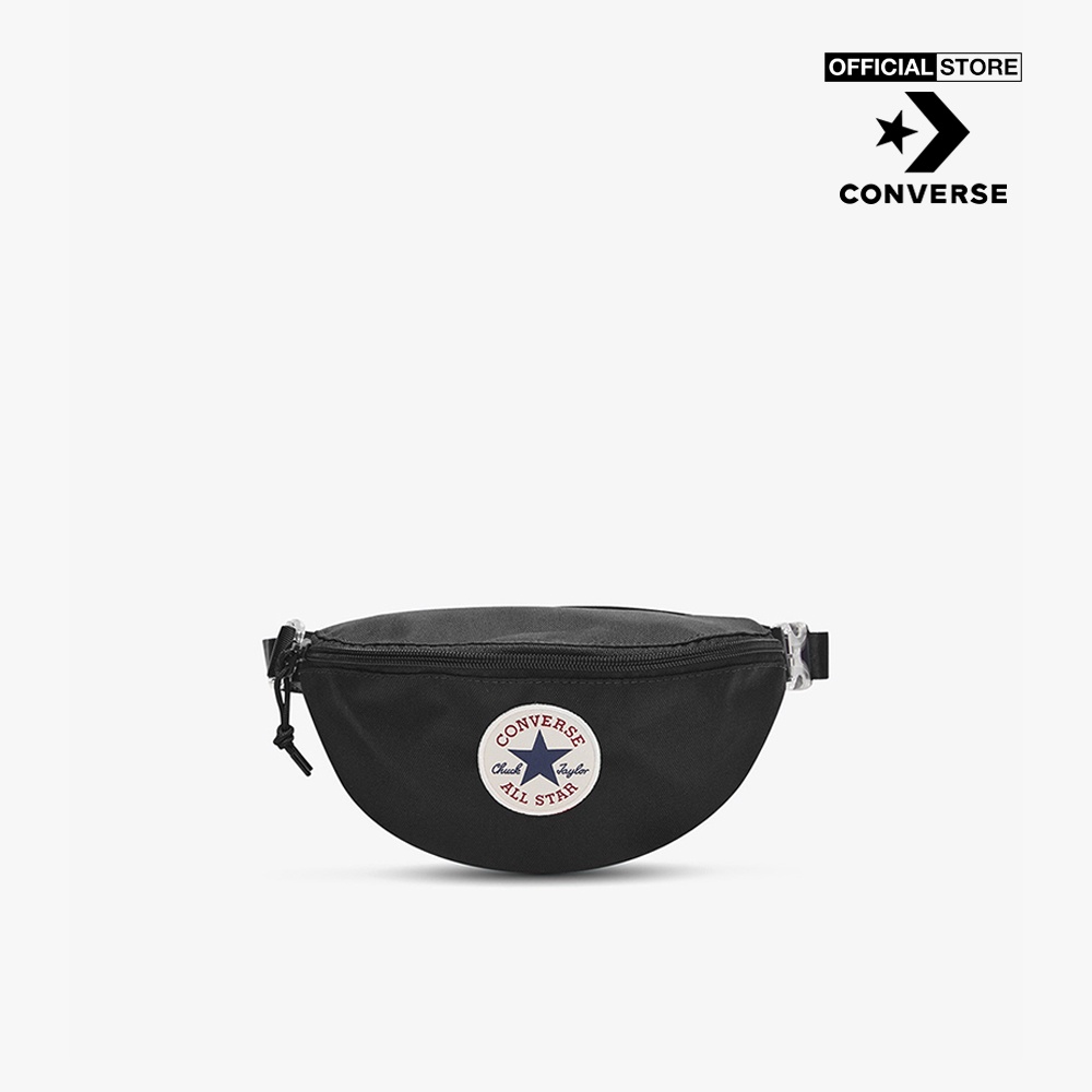 Túi bao tử unisex Converse phối logo Sling Back 19907-A05-NA BLACK