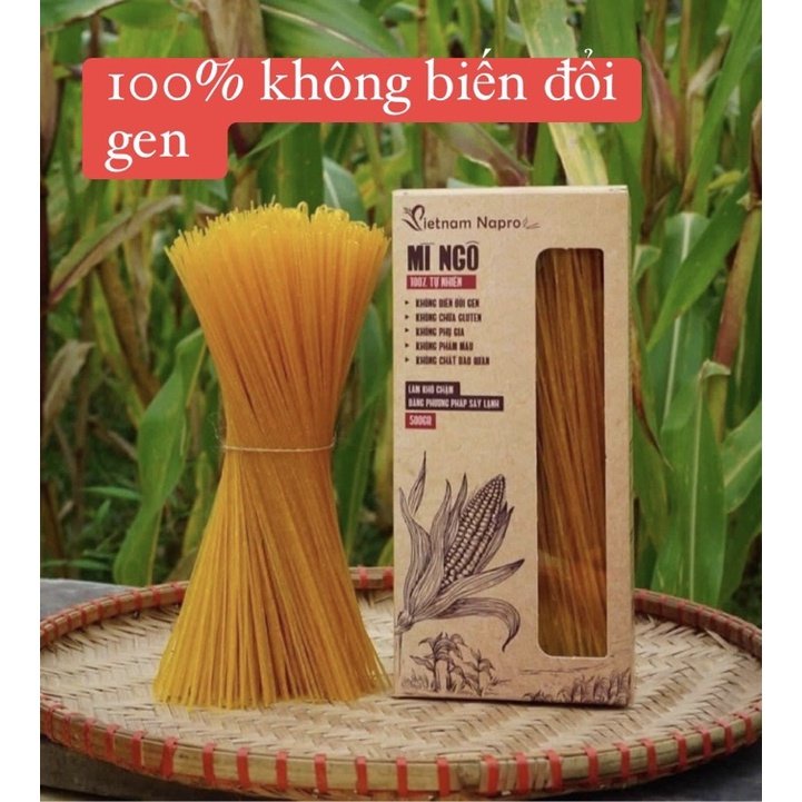 Mì Ngô Vietnam Napro không biến đổi gen 500g BIMALL | Shopee Việt Nam