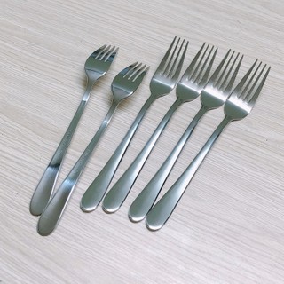 Set 10 Nĩa Ăn Cơm Sườn Inox
