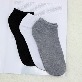 Tất nam cổ lỡ cotton chống hôi chân thoáng mát DEVARI T054
