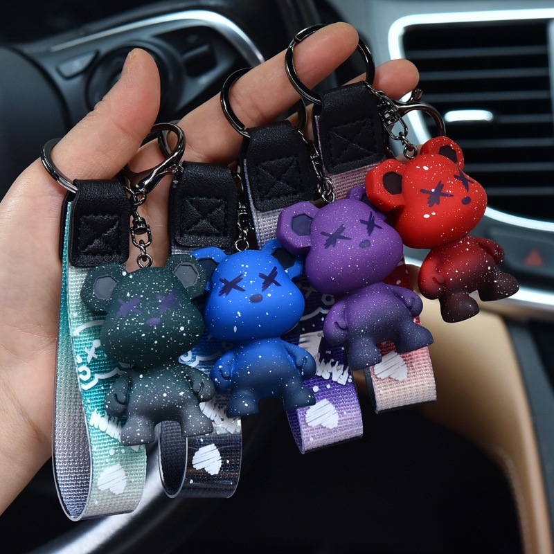 Móc khóa Bearbrick Chấm Bi Phụ Kiện Túi Xách Móc Khoá Thời Trang