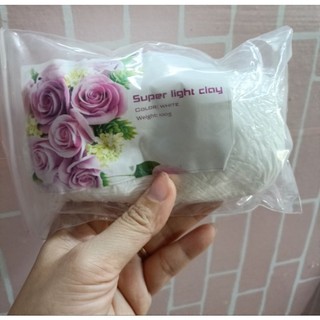 Đất sét Thái tự khô 250gr 1 cục ( loại 1 chuyên làm hoa )
