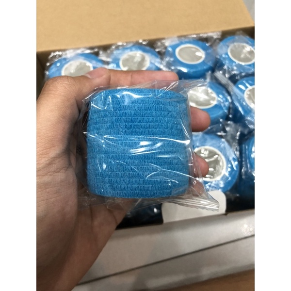 (Bản5CM)Băng keo thể thao, Băng quấn thể thao cao su non, Băng Vải chống chấn thương, hỗ trợ thi đấu và tập luyện