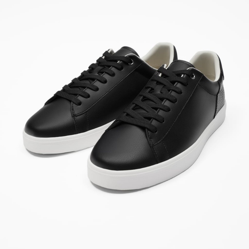 Giày sneaker Zara Authentic hãng Leather Black Classic