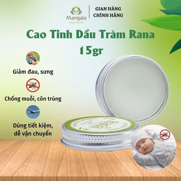 Cao Tinh Dầu Tràm Huế Nguyên Chất RANA 15gr - Mua 5 tặng 1 - Dùng an toàn cho người lớn, cho bé và trẻ sơ sinh