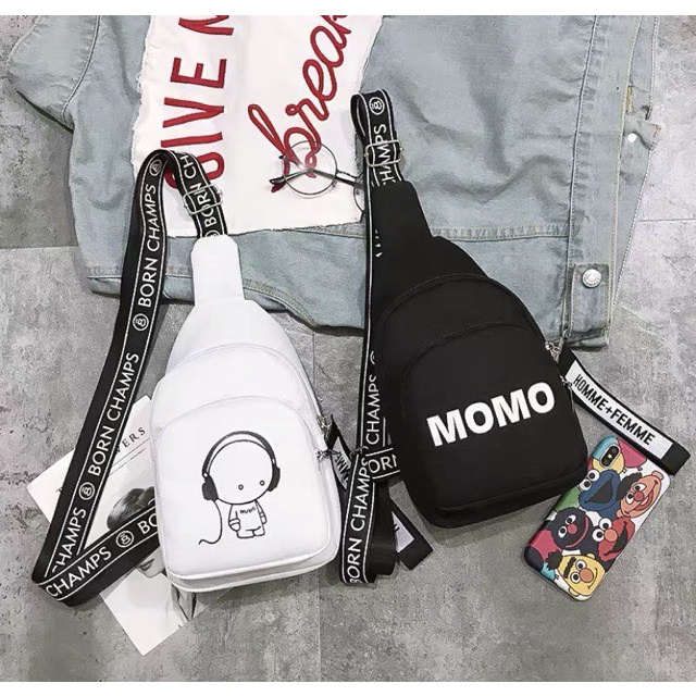 TÚI BAO TỬ - MOMO CẬU BÉ CV13  xuongbalotuongquy