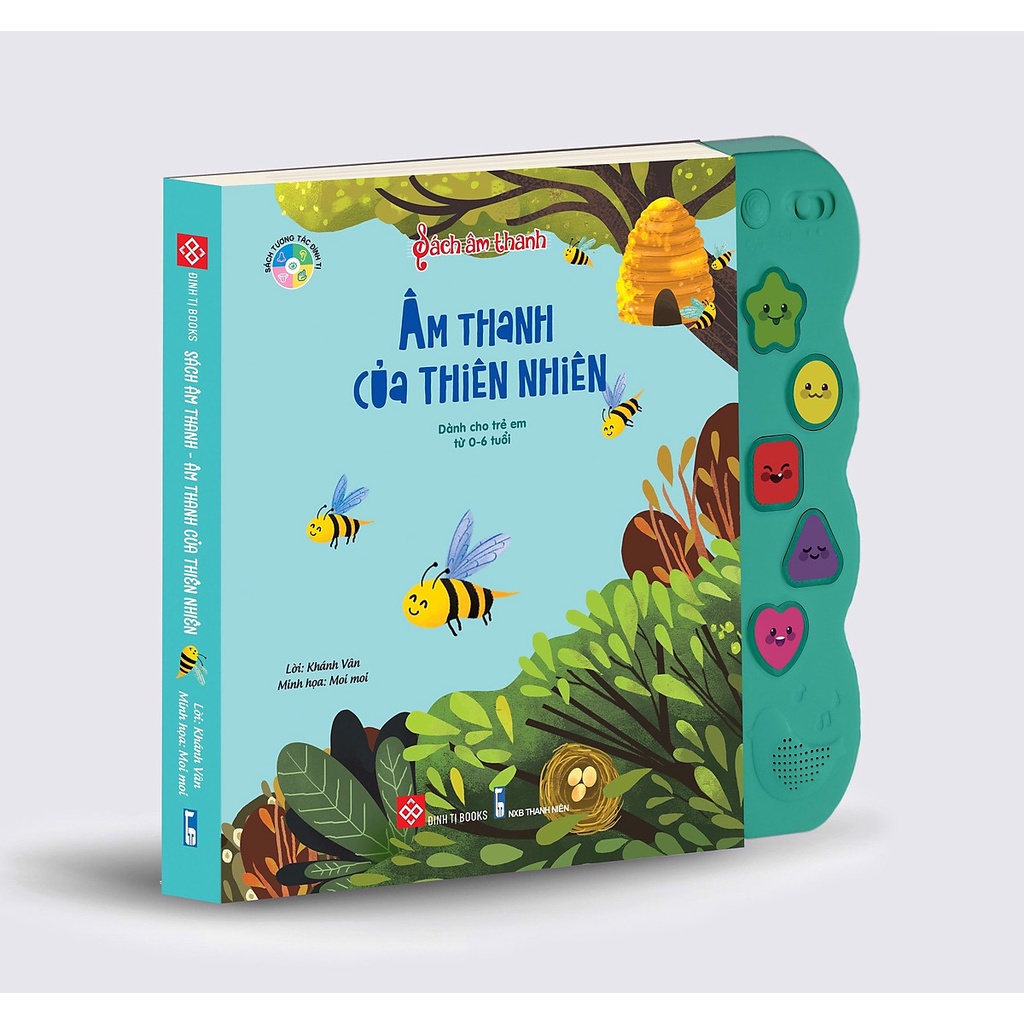 Ảnh Sách Âm Thanh - Sách Tương Tác 0-6Y [Nhiều Chủ Đề] - Đinh Tị Books 2