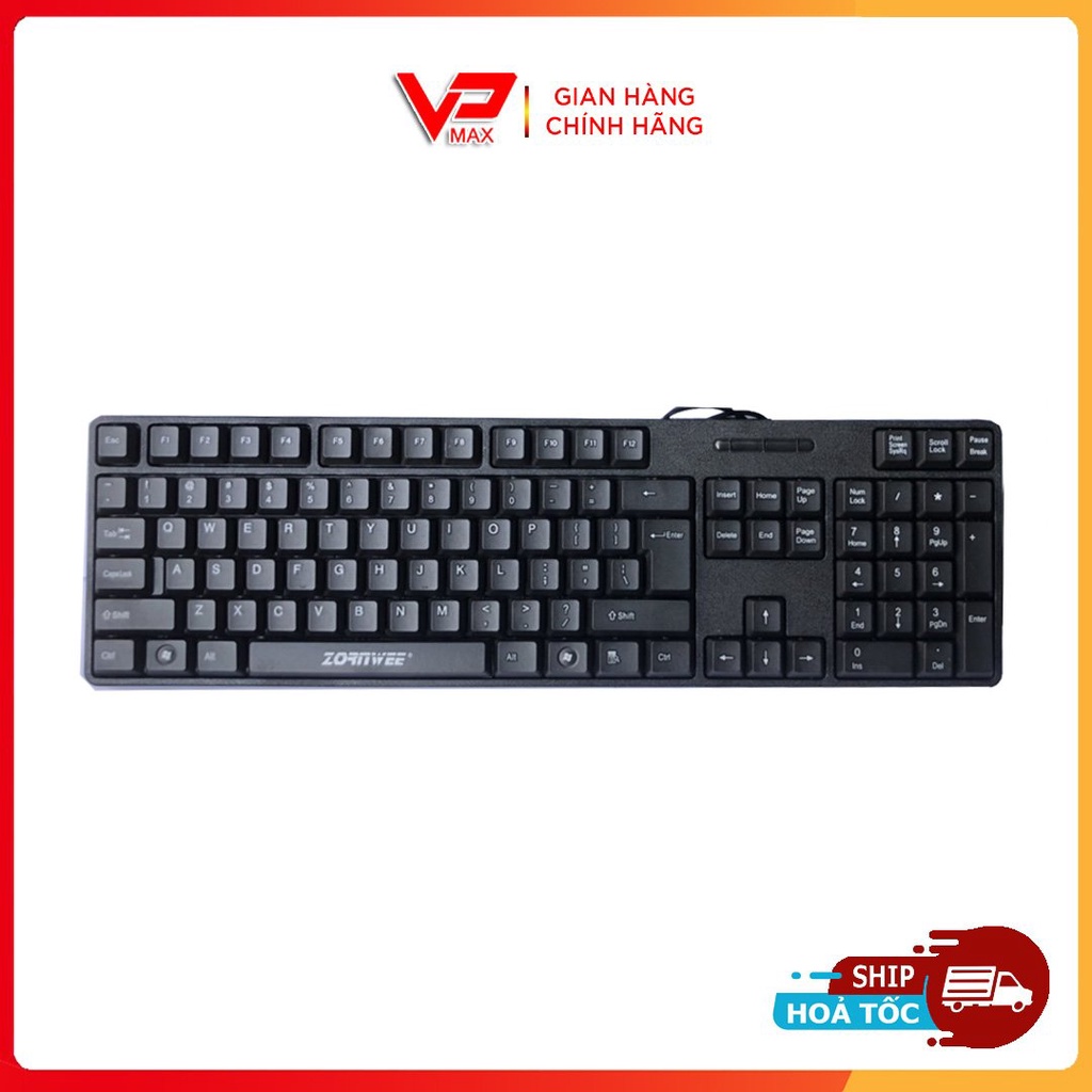 Xả kho - Bàn phím máy tính Fortech - Zornwee ZE-9100 Phím Mini - CLTA ...
