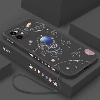 ốp lưng iPhone 11 iPhone 11 pro iPhone 11 pro max Ốp Điện Thoại Silicone TPU In Hình Phi Hành Gia Kèm Dây Đeo Cho iPhone 11 iPhone 11 pro iPhone 11 pro max