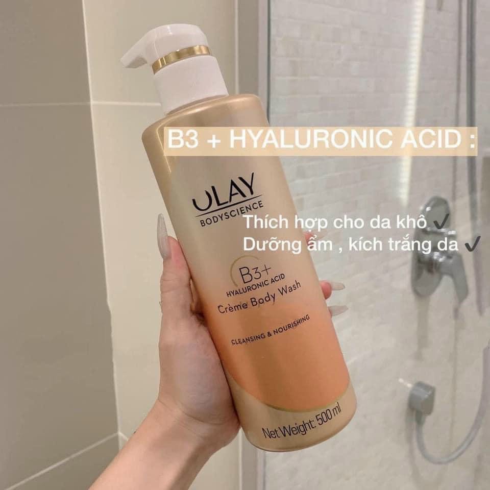 Ảnh Sữa Tắm OLAY B3+ Siêu Dưỡng Trắng Da, Cấp Ẩm Và Đàn Hồi 500ml (Bản Thái) 2