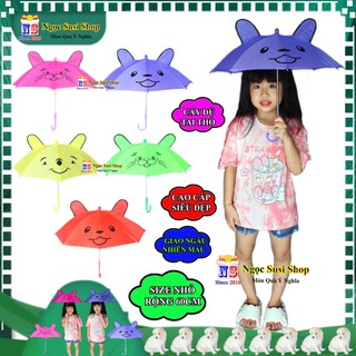 Ô TAI THỎ HÌNH THÚ CHO BÉ DÙNG ĐỂ CHE NẮNG MƯA RẤT DỄ THƯƠNG  - CÂY DÙ CHO BÉ SIÊU CƯNG