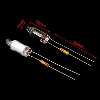 Bộ 10 Bóng Đèn Neon 6 * 13mm Với Điện Trở 220V