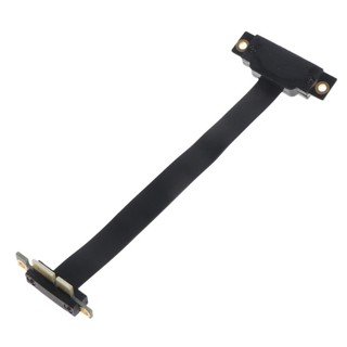 Dây Cáp Thẻ Mở Rộng 90 Độ PCIe 36pin x1 8G / bps Tốc Độ Cao 1x