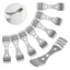 MONOSTYLE 10 chiếc Thiết bị định tâm Dụng cụ phụ trợ Kẹp bấc thủ công ba lỗ