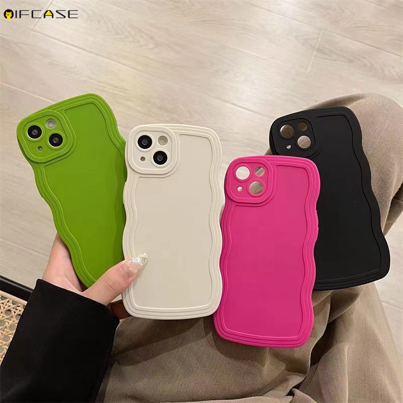 Ốp Điện Thoại Silicone Màu Trơn Mặt Nhám Cho iPhone 14 Plus 14 13 12 Mini Pro Max