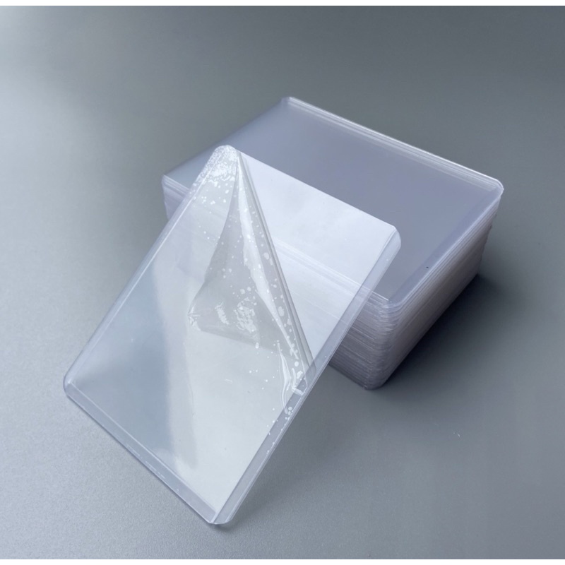 COMBO 10 TOP LOADER TRẮNG CÓ SEAL BẢO VỆ CARD Thẻ nhựa bảo vệ card