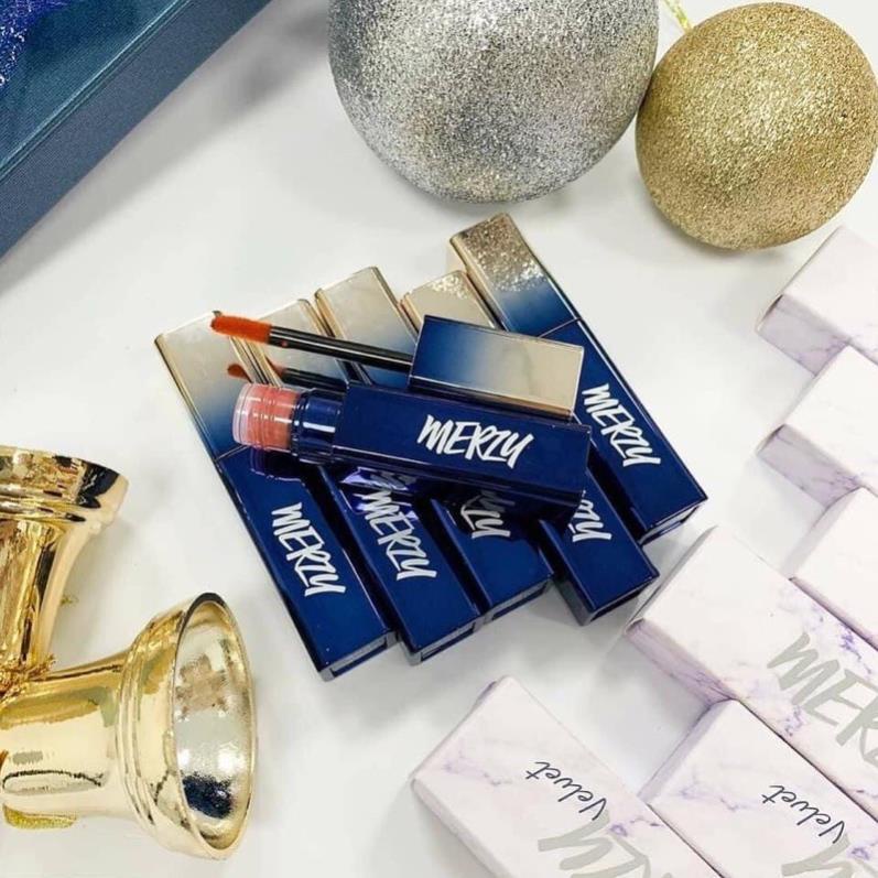 Son kem Merzy Blue The First Velvet Tint Season 3 ! | Shopee Việt Nam