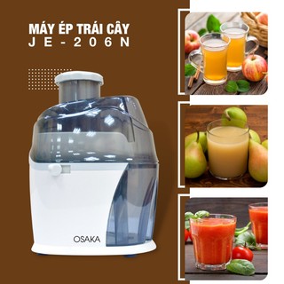 Máy Ép Trái Cây OSAKA JE206N – Ép Nguyên Trái, Lưỡi Inox 304, Công Suất 300W – An Toàn, Dễ Vệ Sinh