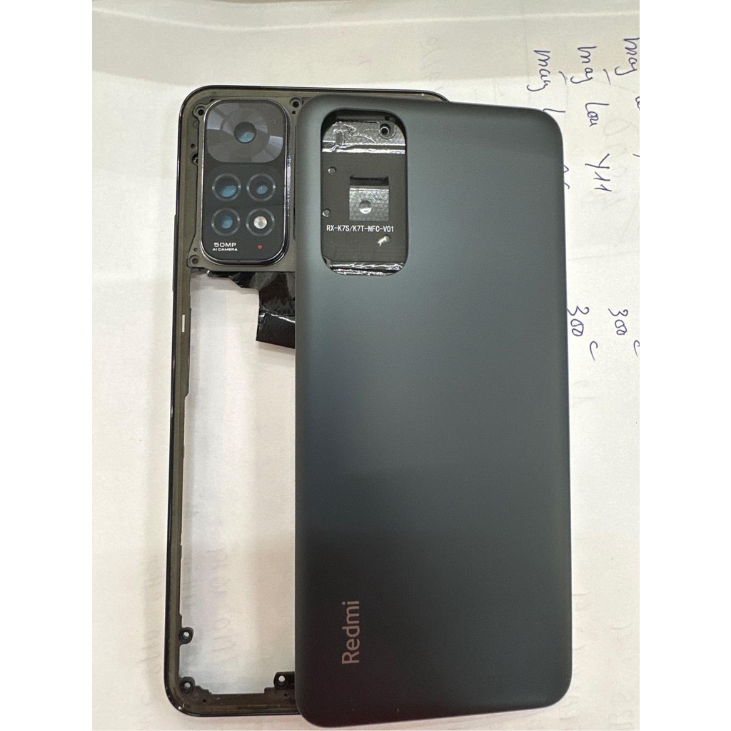 vỏ lưng xiaomi redmi note 11