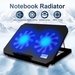 N99 Đế Giá Đỡ Quạt Tản Nhiệt,Quạt Tản Nhiệt Laptop,Đế Nâng Tản Nhiệt Cho 13,3-17inch, có 2 USB