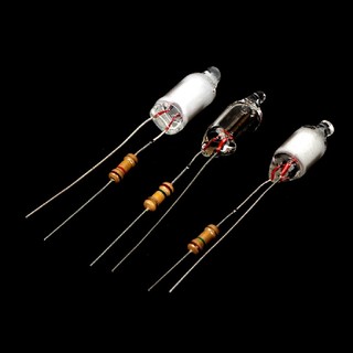 Bộ 10 Bóng Đèn Neon 6 * 13mm Với Điện Trở 220V