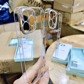 [ ĐÃ CÓ iP17 ] Ốp nhựa Trong suốt siêu mỏng BẢO VỆ CAM MEMUMI cho iPHONE 13 -> 17 Pro Max