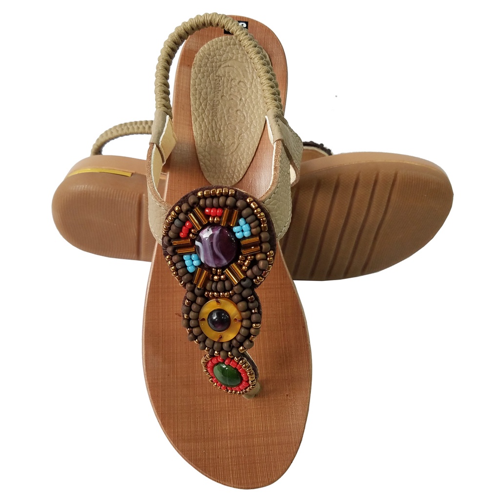 Giày Sandal Nữ BIGGBEN Da Bò Thật HKD648
