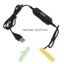 Btsg 1 2m USB sang 1 5V-12V LR03 AM4 AAA Eliminator Thay thế 1-8 chiếc Pin