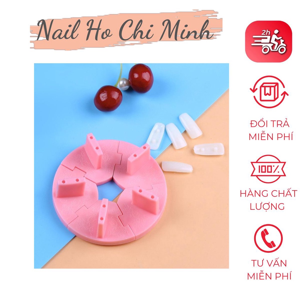 [GIÁ TỐT] Set 5 đế móng gồm 2 mẫu nam châm và đế nhựa