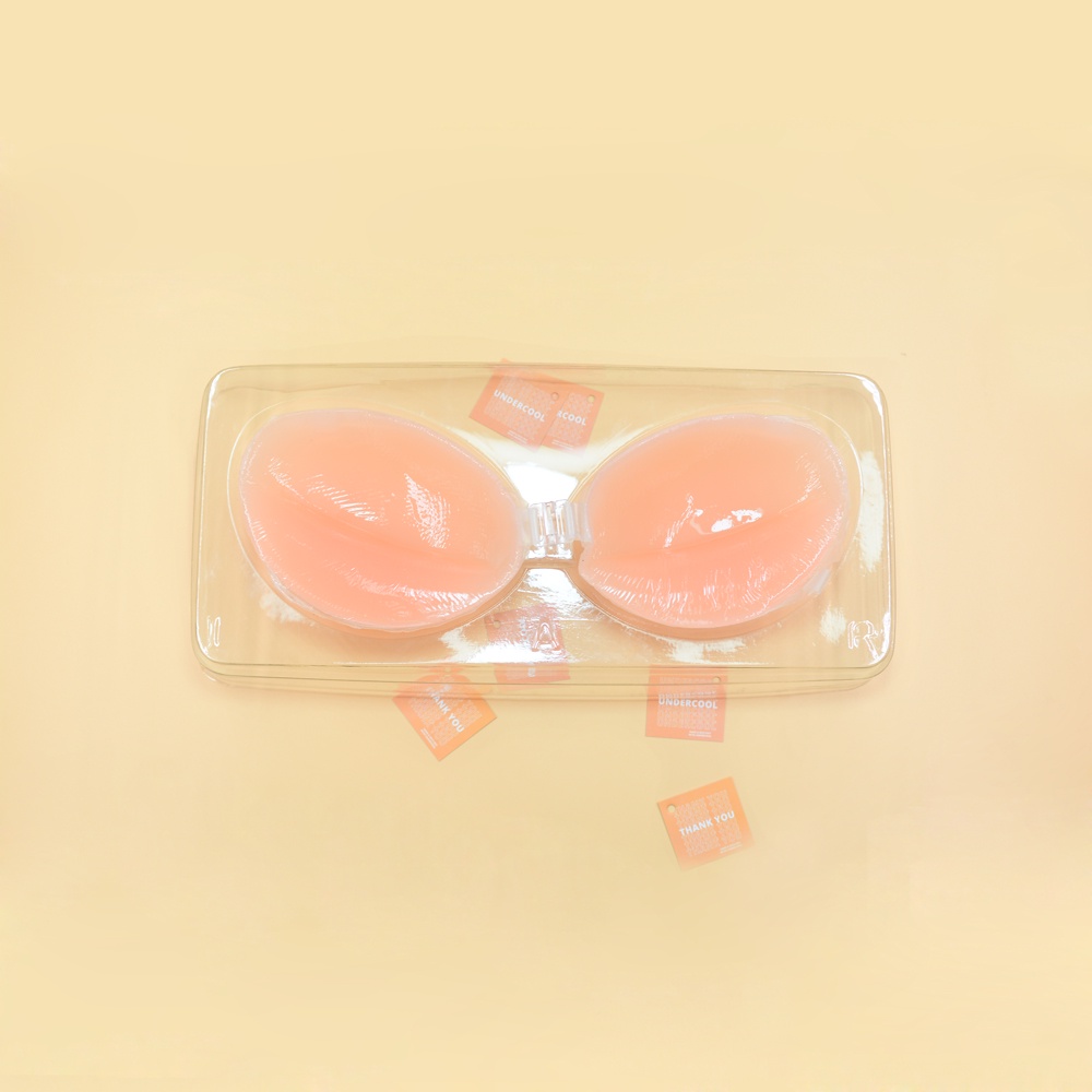 Miếng Dán Nâng Ngực UNDERCOOL Cài Trước Tạo Khe Chống Tụt Silicon Cao Cấp DT08