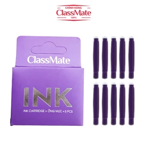 Set 10 Ống Mực Bút Máy Classmate, Viết Êm, Trơn, Nhanh Khô Và Bóng Đẹp IC101