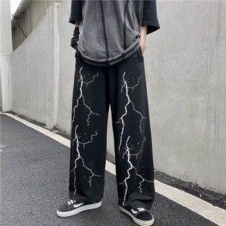 Quần Jogger Nam Nữ Thể Thao Dài Vải Thun Co Giản 4 Chiều Thiết Kế tia chớp Trẻ Trung Năng Động K1
