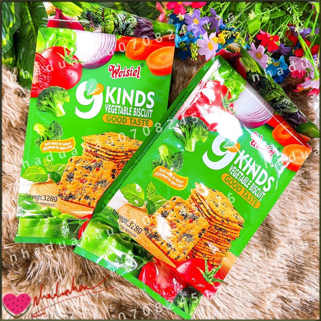 Gói bánh quy rau củ - phô mai ăn kiêng, ít đường, ít dầu mỡ | Shopee ...