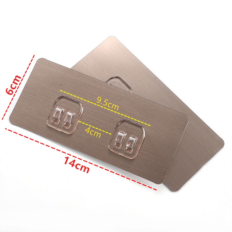 Combo 2 Miếng dán thay thế - dự phòng dùng cho giá kệ nhà tắm, nhà bếp dán tường, kệ gia vị dán tường, Dán siêu dính