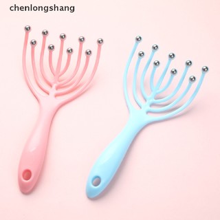 Chenlongshang Chín Móng Vuốt Massage Da Đầu Thư Giãn Spa Massage Sâu Chín Hạt Lược Massage EN
