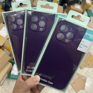 Ốp nhựa lụa siêu mỏng MẦU MEMUMI cho iPhone dòng 14 -> 14ProMax
