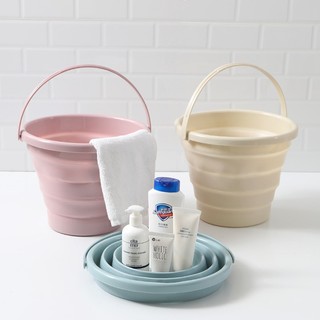 (freeship) Xô gấp gọn thông minh siêu bền, không lo vỡ loại lớn nhựa dẻo Du Lịch Gấp Gọn Xếp Gọn