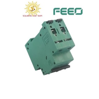 Aptomat DC 2p 800v 20A  hãng FEEO chuyên dùng cho hệ thống điện Năng lượng mặt trời