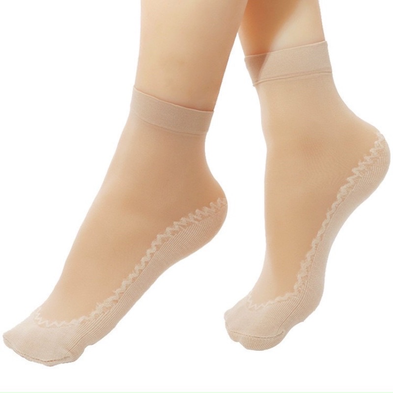 [Mã FATREND0911 giảm đến 30k tối đa 99k] COMBO 10 ĐÔI TẤT DA CHÂN SIÊU DAI MS169