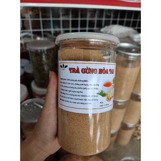 [Lẻ=SỈ]500gr bột trà gừng đường phèn sấy điện THƠM NGON uống thử là nghiện