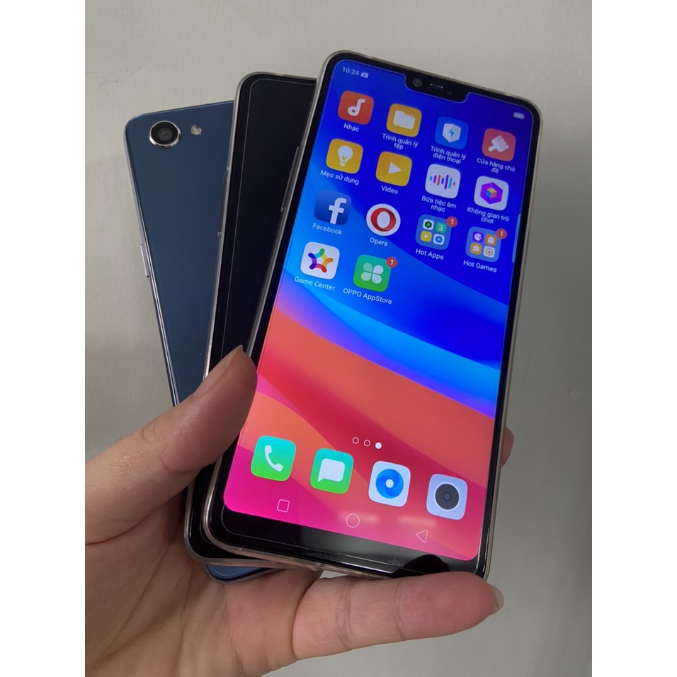 Điện Thoại Oppo F7 Ram 6/128G New 99% Chơi game nặng mượt ,Bảo Hành 6 Tháng