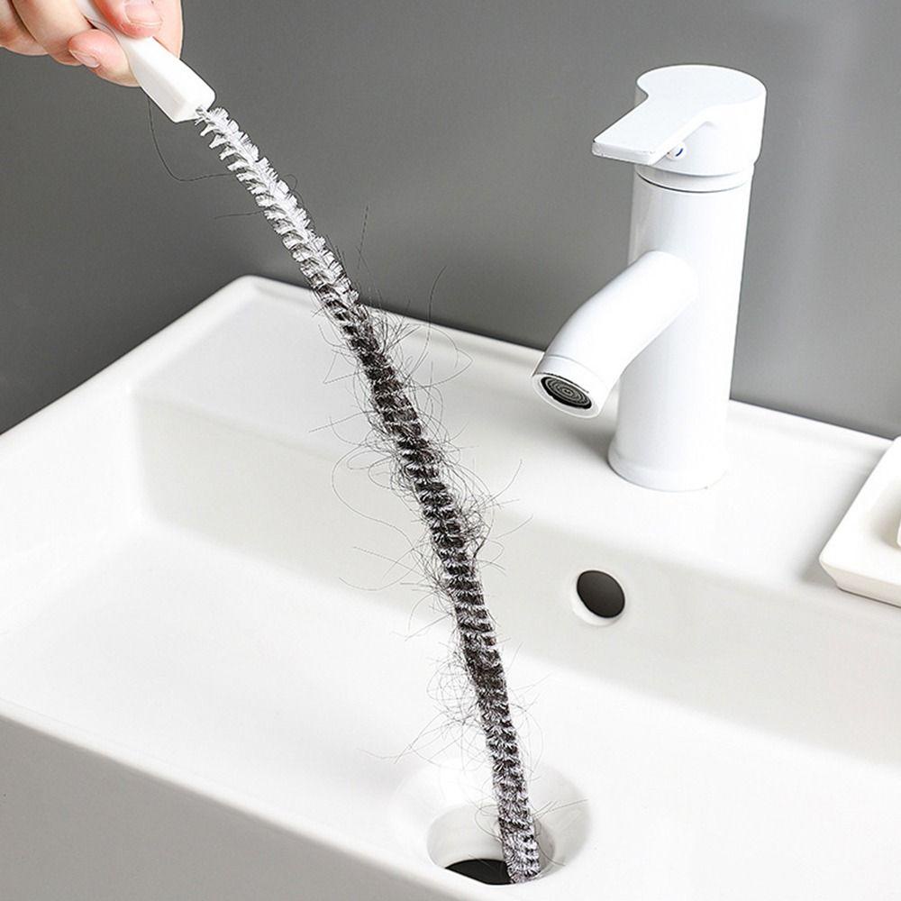 DAYBREAK Làm sạch đường ống Freely Bendable Linh hoạt Cleaner Làm tắc nghẽn Cắm bồn rửa Bàn chải làm sạch