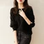 Áo Sweater Cổ Tròn Dáng Rộng Phong Cách Thời Trang Thu Đông Mới 2022